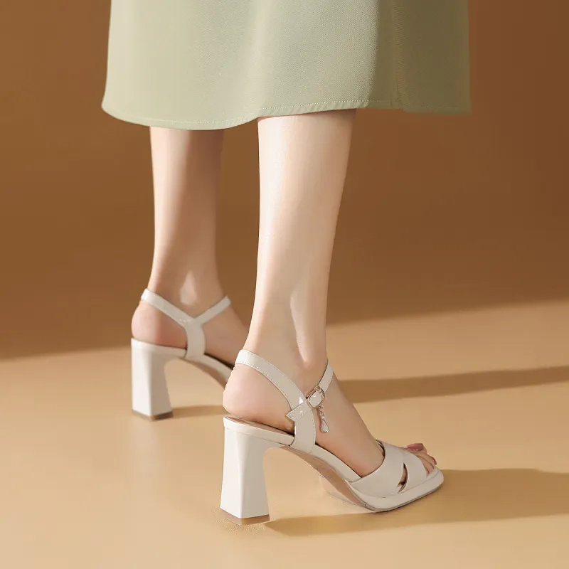 BOERDIQI Strap Sandals 7cm Women's-5