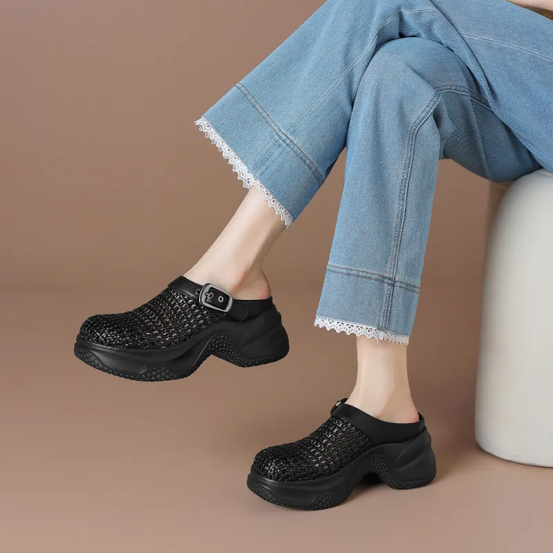 BOERDIQI Closed Toe Slippers Women's-1