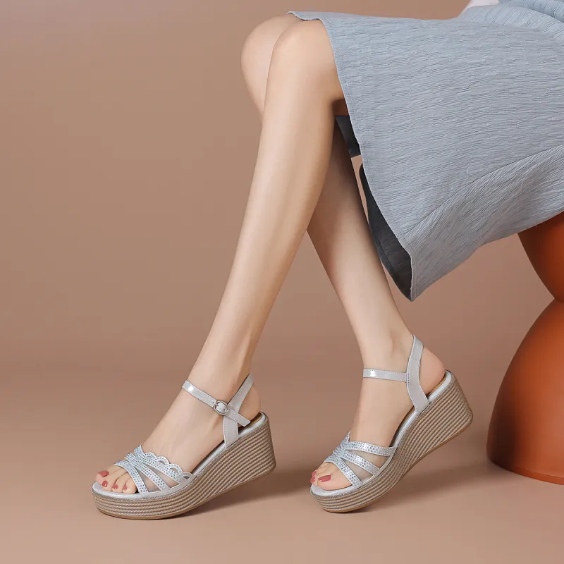 BOERDIQI Strap Sandals 6cm Women's-13
