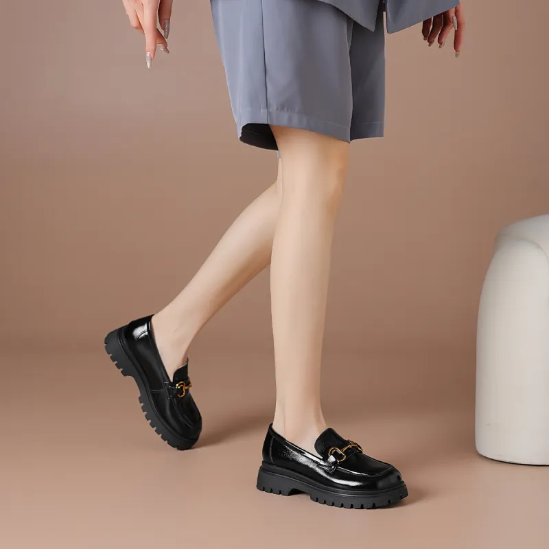 BOERDIQI Loafers Women's Black/Ecru-4