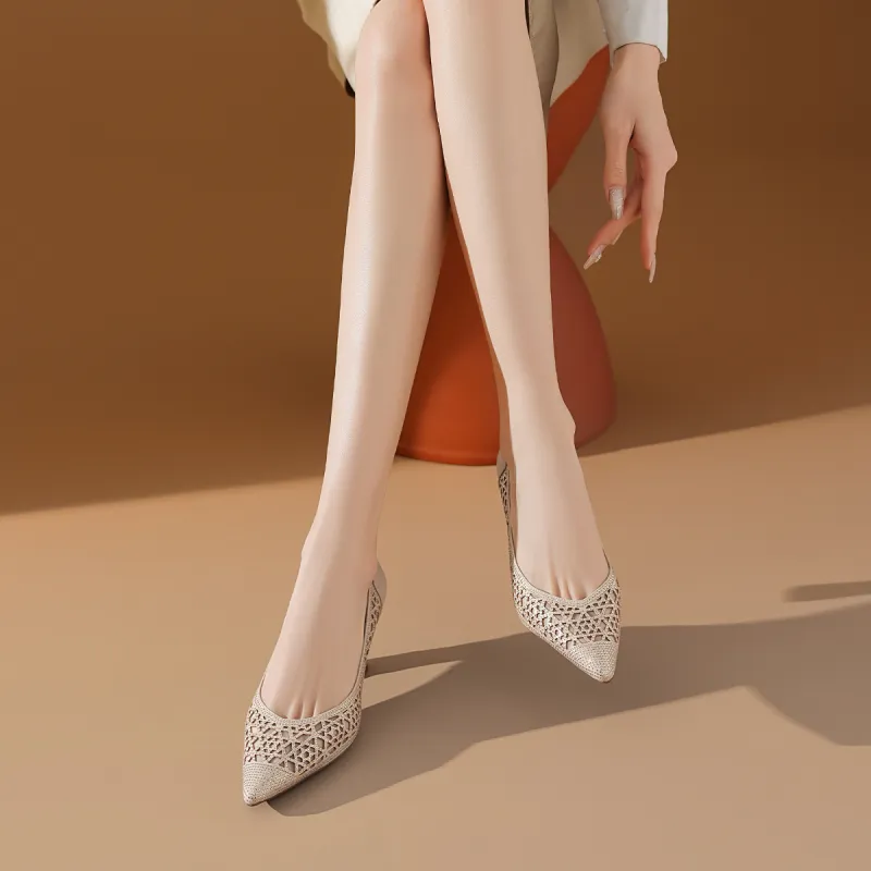 BOERDIQI Chunky Heel High Heels 5.3cm Women's-13