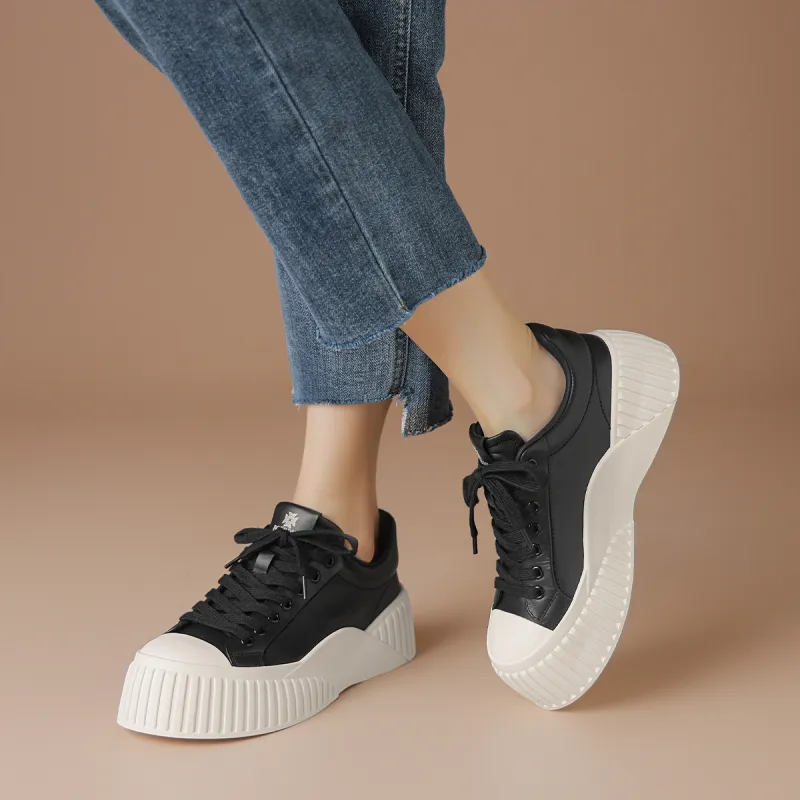BOERDIQI Platform Shoes Women's-4