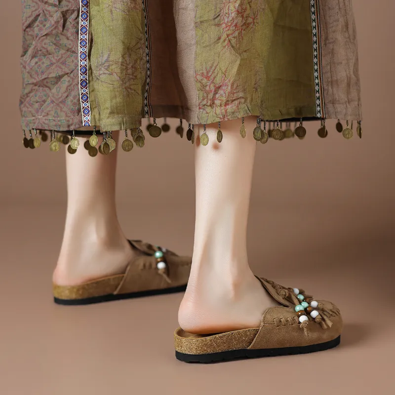 BOERDIQI Closed Toe Slippers Women's-13
