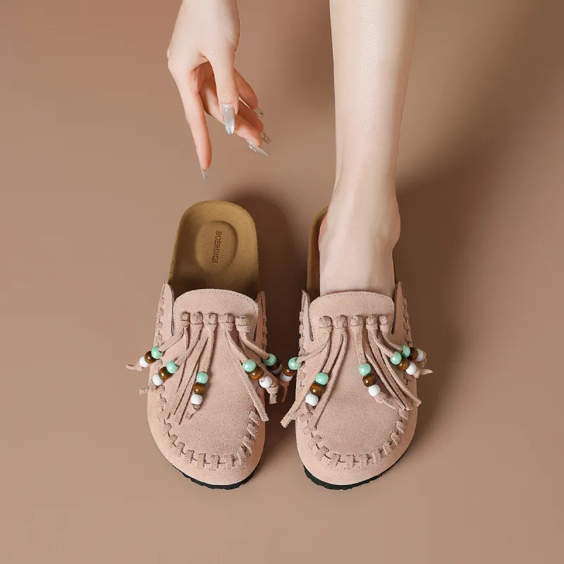 BOERDIQI Closed Toe Slippers Women's-5