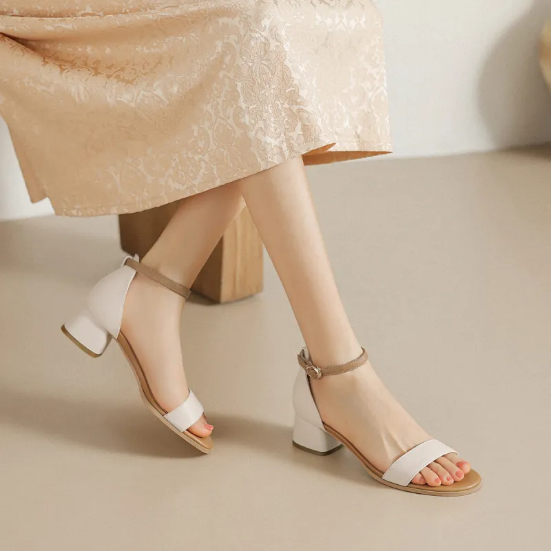 BOERDIQI One Strap Sandals Women's-11