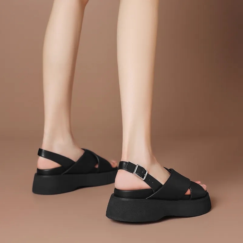BOERDIQI One Strap Sandals 5cm Women's-13