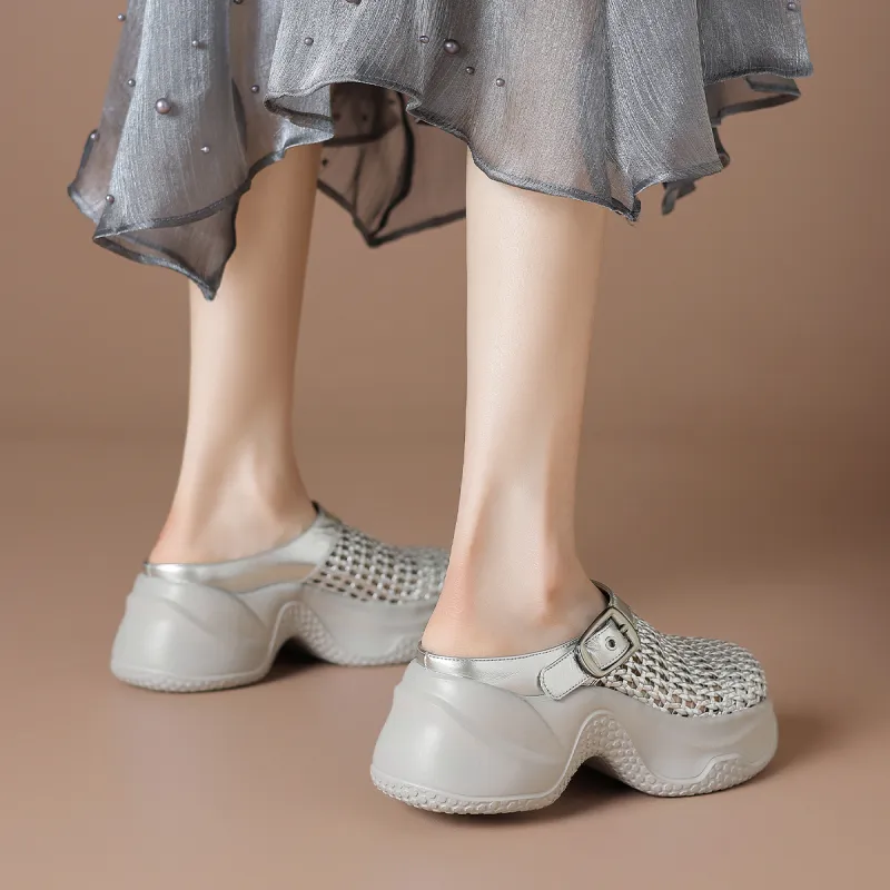 BOERDIQI Closed Toe Slippers Women's-12