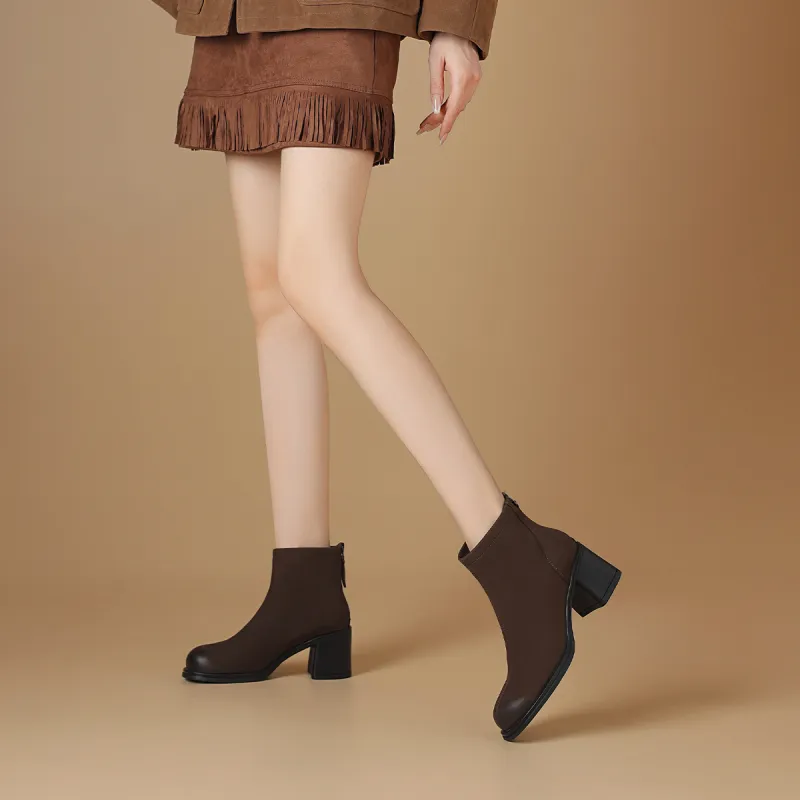 BOERDIQI Ankle Boots 6.2cm Women's-12
