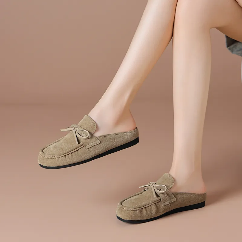 BOERDIQI Rubber Sole Abrasion Resistant Closed Toe Slippers Women's-1