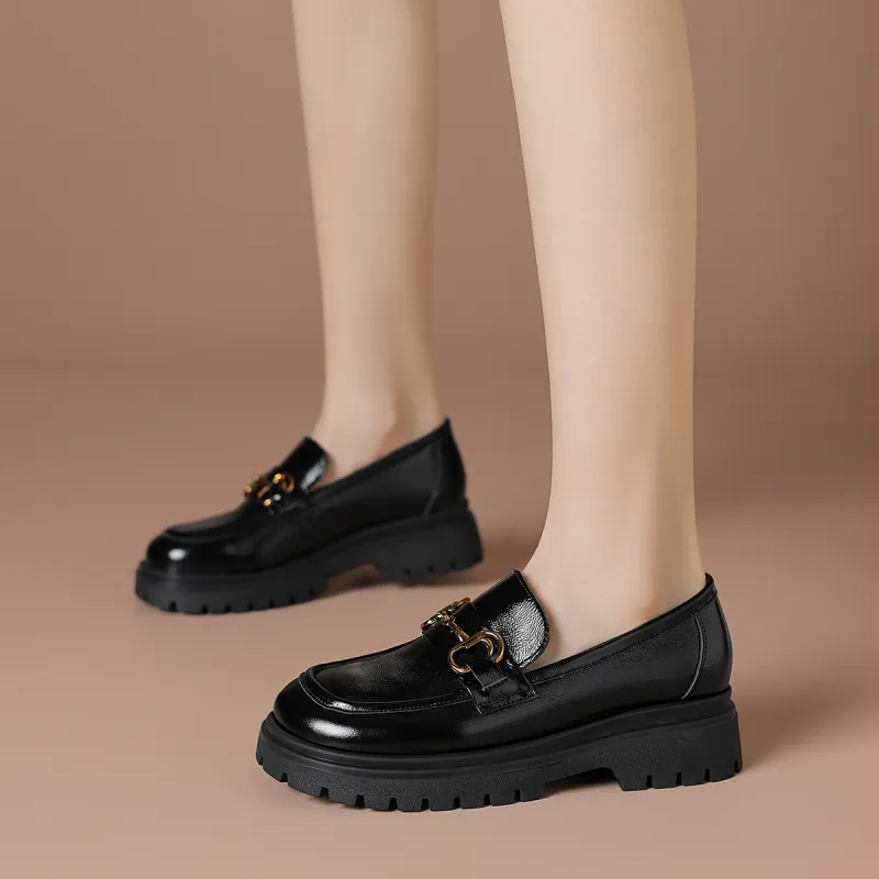 BOERDIQI Loafers Women's Black/Ecru-3