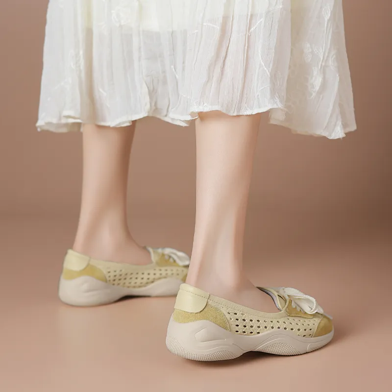 BOERDIQI Breathable And Lightweight Low Top Casual Shoes Women's-12