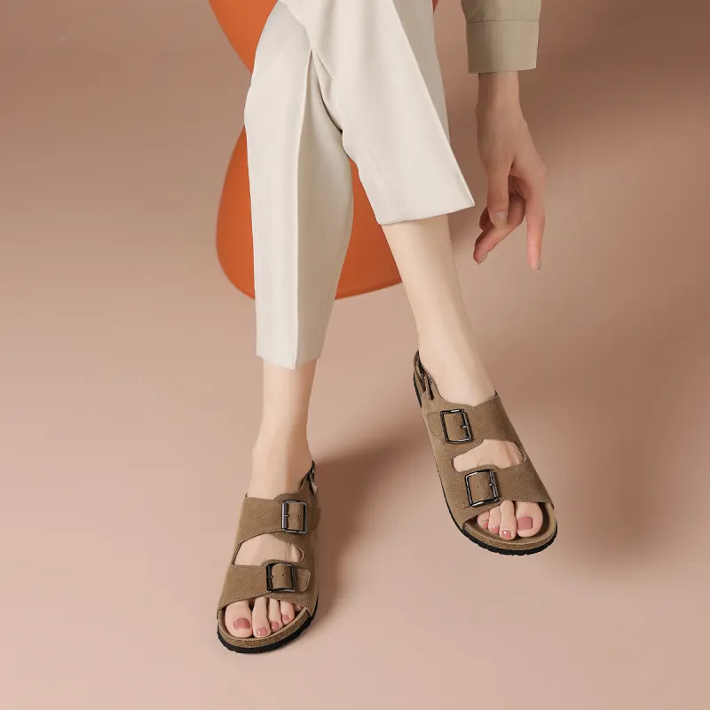 BOERDIQI Boken Shoes Beach Sandals Women's-11