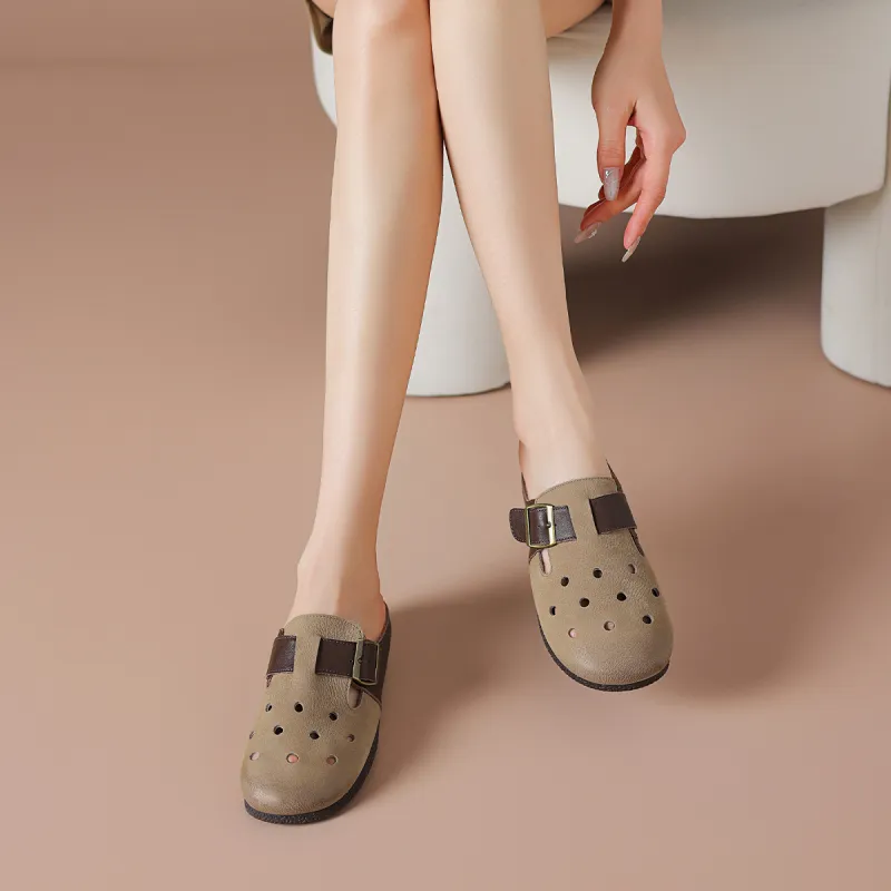 BOERDIQI Wrap toe Slippers Women's-4