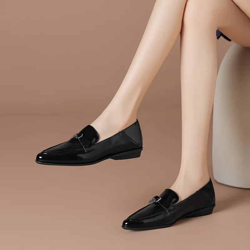 BOERDIQI Loafers Women's Black/Burgundy-1