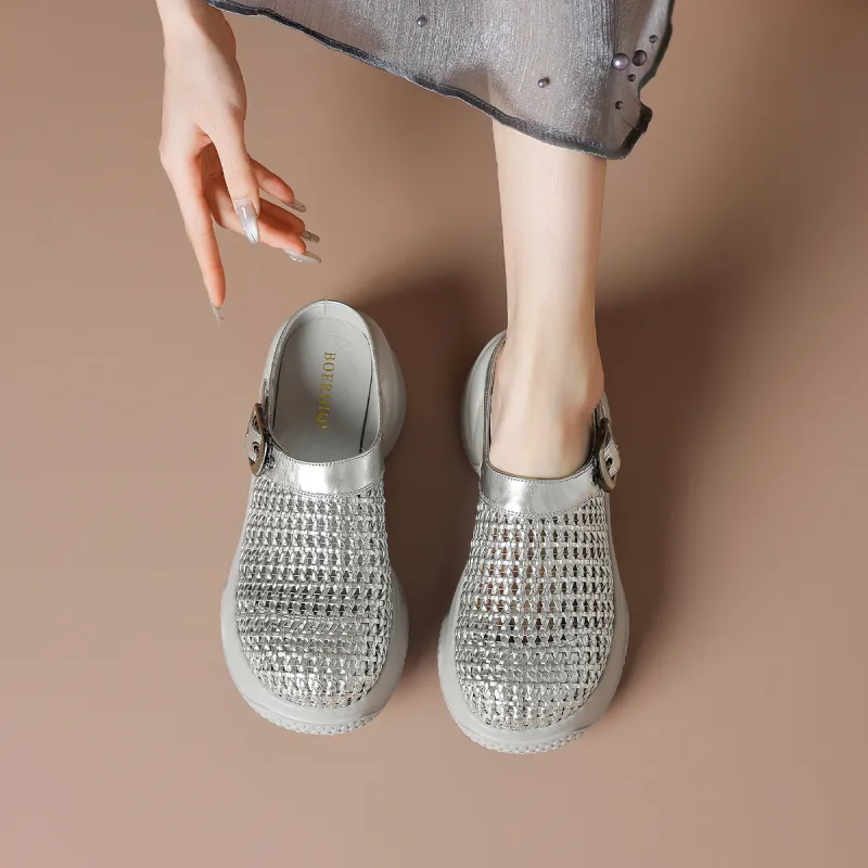 BOERDIQI Closed Toe Slippers Women's-11