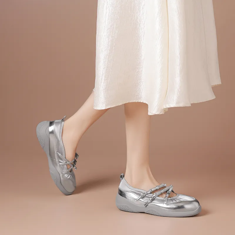 BOERDIQI Casual Single Shoes 4.5cm-7