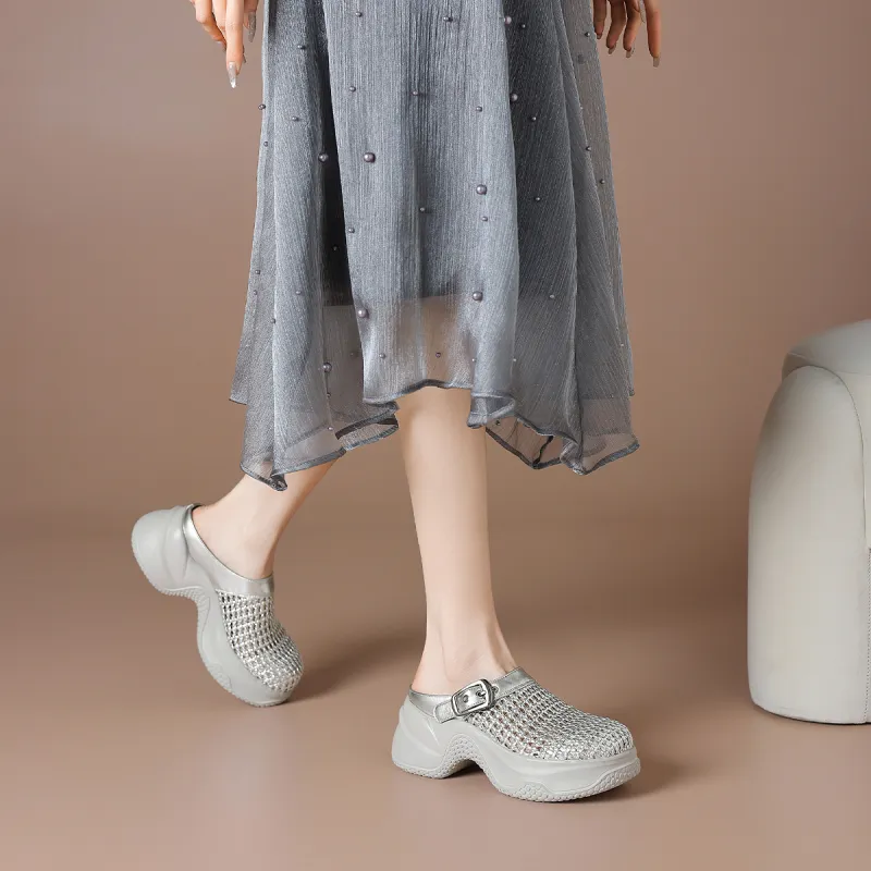 BOERDIQI Closed Toe Slippers Women's-10