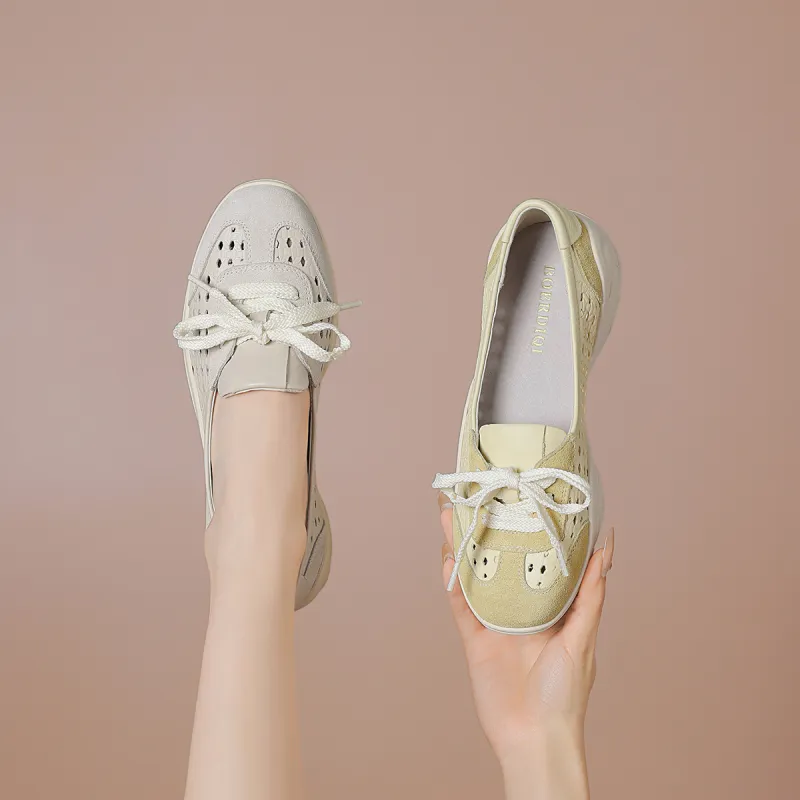 BOERDIQI Breathable And Lightweight Low Top Casual Shoes Women's-6