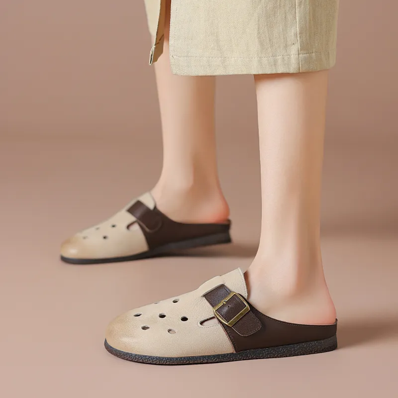 BOERDIQI Wrap toe Slippers Women's-10