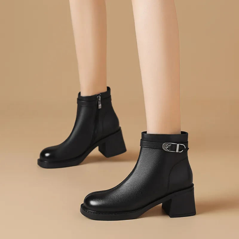 BOERDIQI Ankle Boots 5.7cm Women's-1