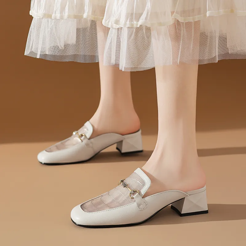 BOERDIQI Closed Toe Slippers Women's-10