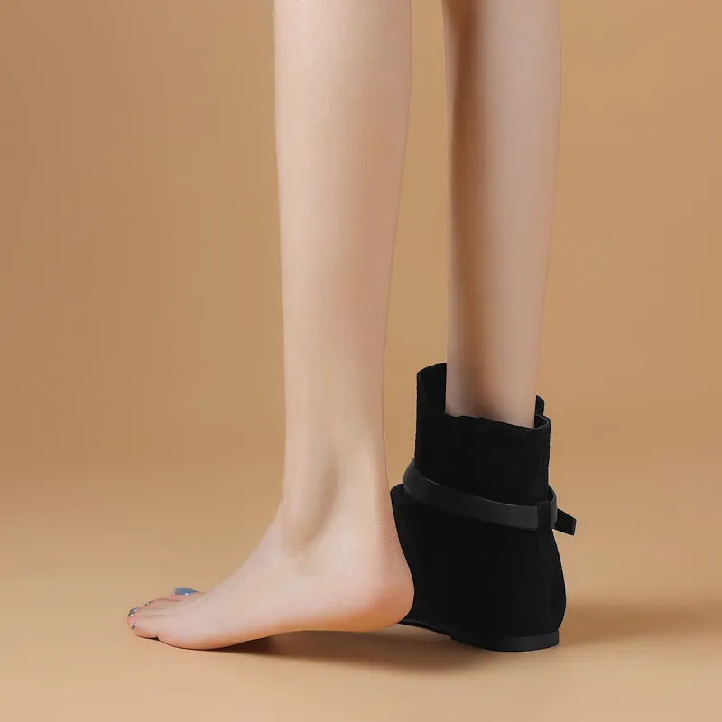 BOERDIQI Ankle Boots 0.7cm Women's-6