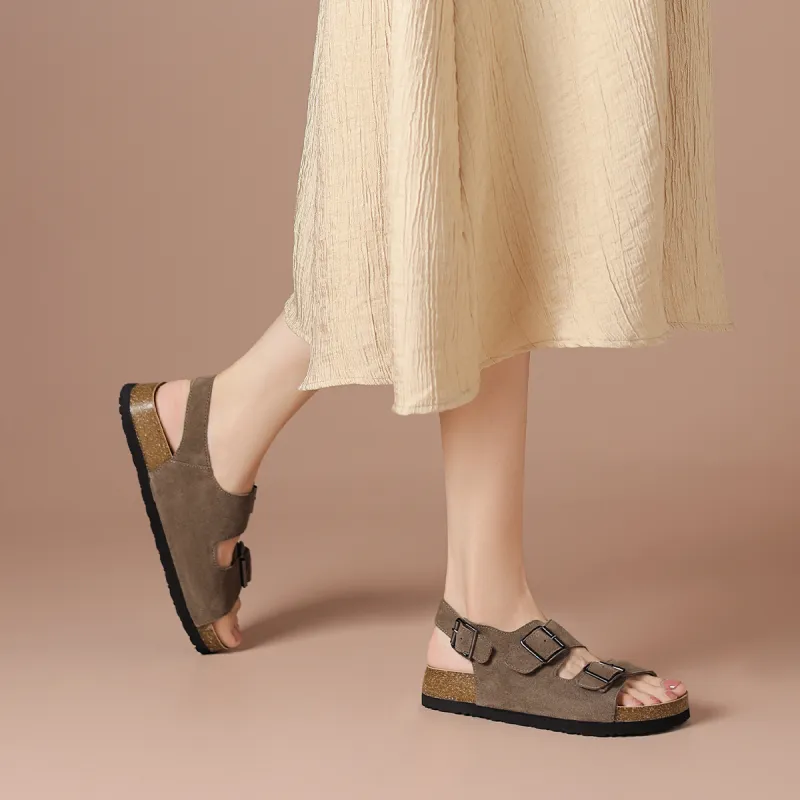 BOERDIQI Boken Shoes Beach Sandals Women's-6