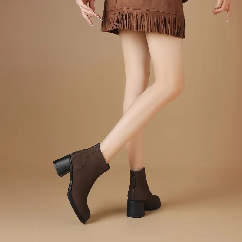 BOERDIQI Ankle Boots 6.2cm Women's-9