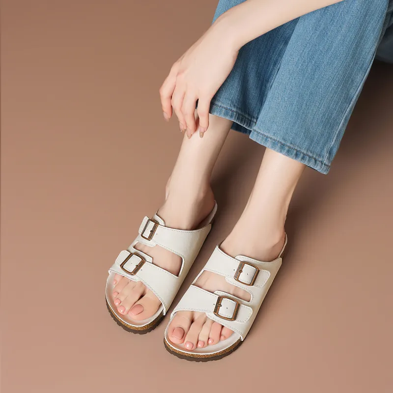 BOERDIQI Abrasion Resistant Slide Slippers Women's-3