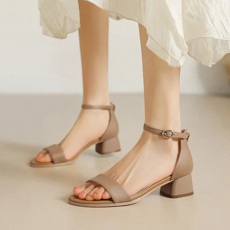 BOERDIQI One Strap Sandals Women's-1