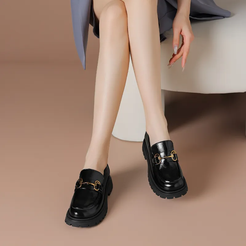 BOERDIQI Loafers Women's Black/Ecru-5