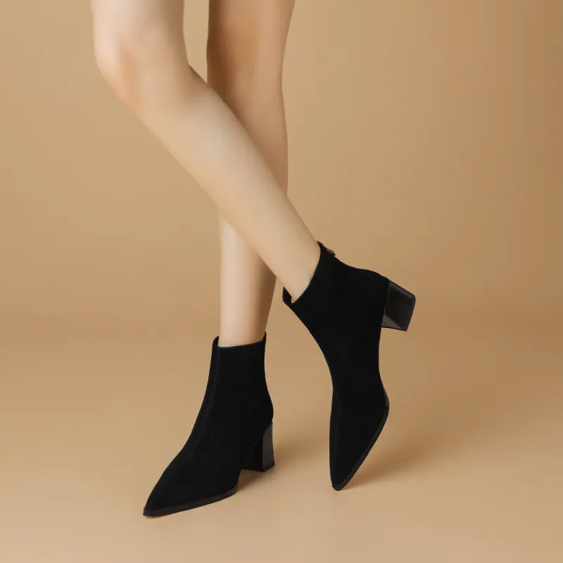 BOERDIQI Ankle Boots 5cm Women's-5