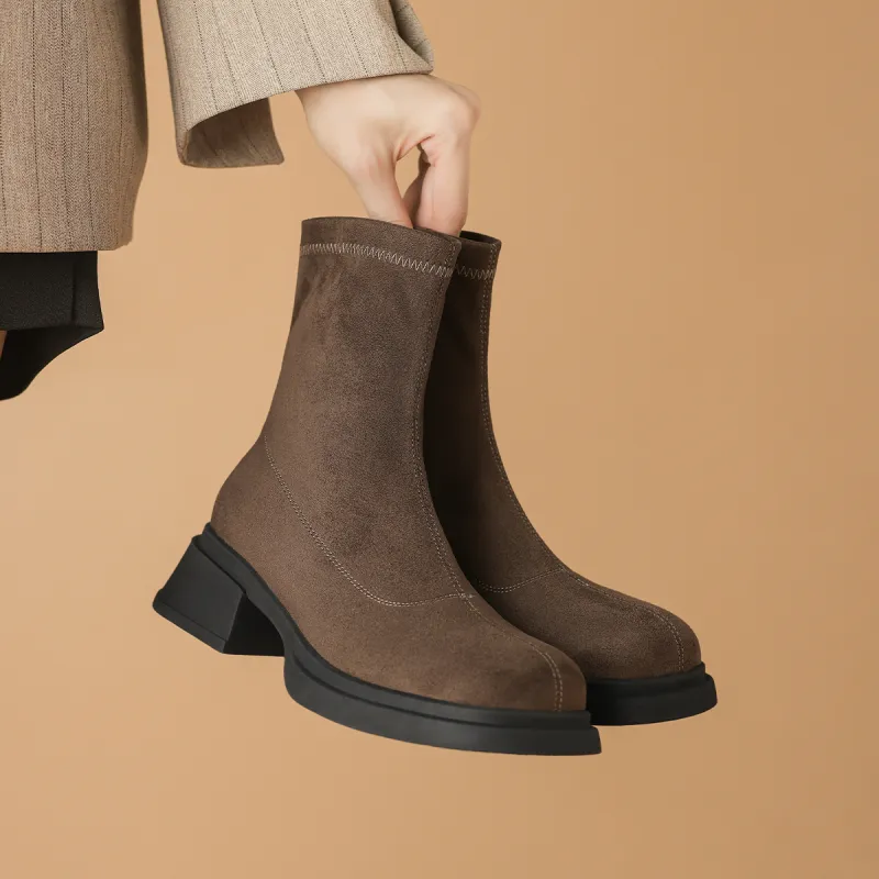 BOERDIQI Ankle Boots 5cm Women's-11