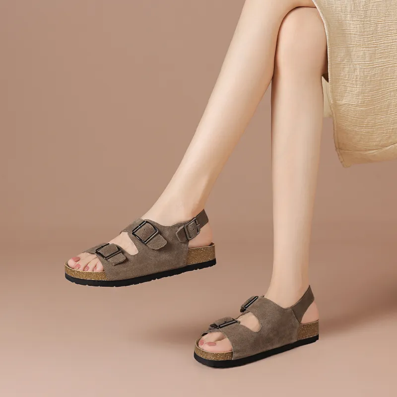 BOERDIQI Boken Shoes Beach Sandals Women's-1
