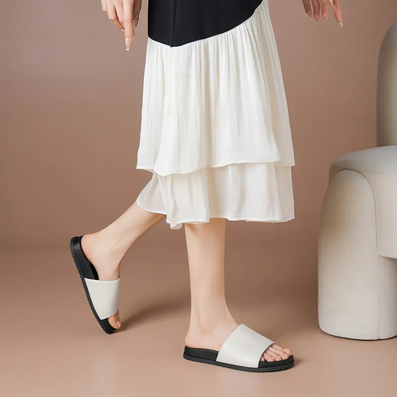 BOERDIQI Abrasion Resistant Slide Slippers Women's-11