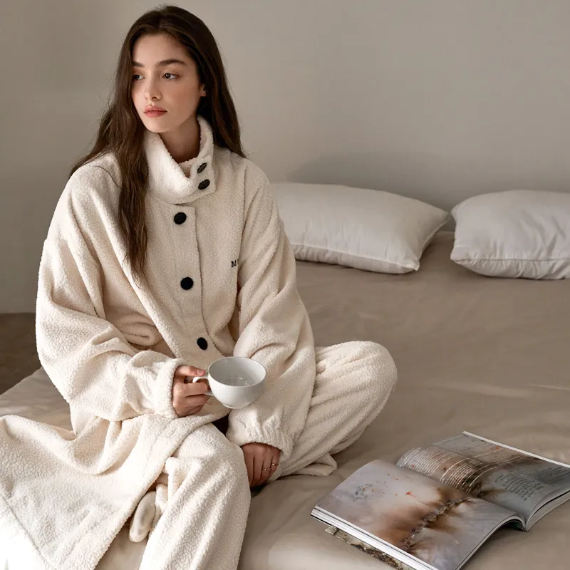 Meonsill Pajama Set Women's Apricot-1