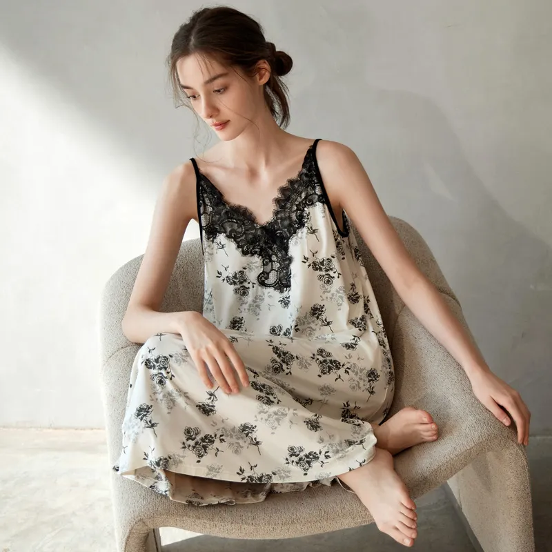 Meonsill Women's Nightgowns-6