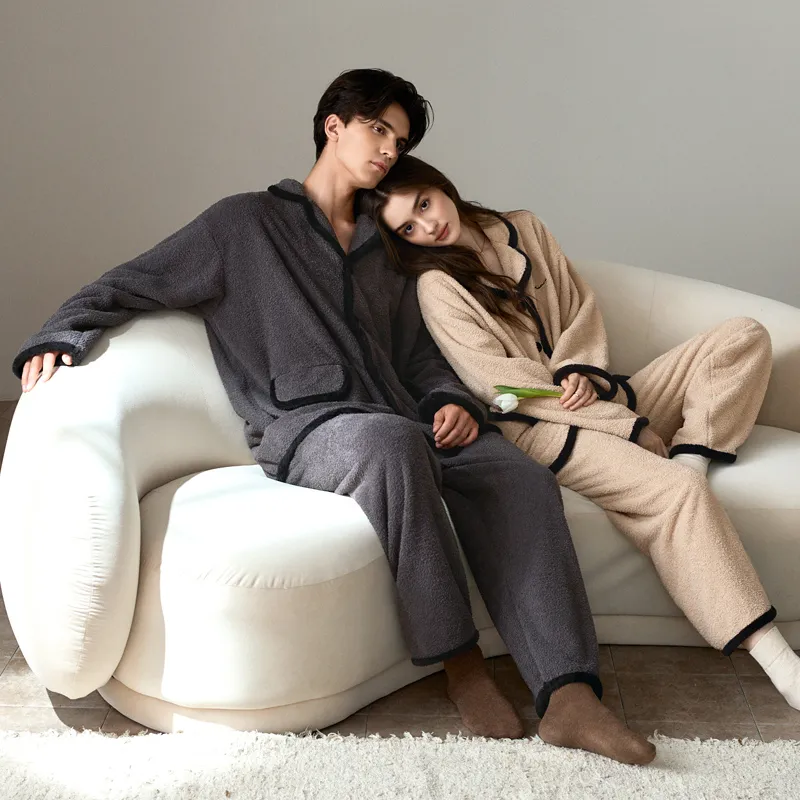 Meonsill Pajama Set Men's Dark Gray-3
