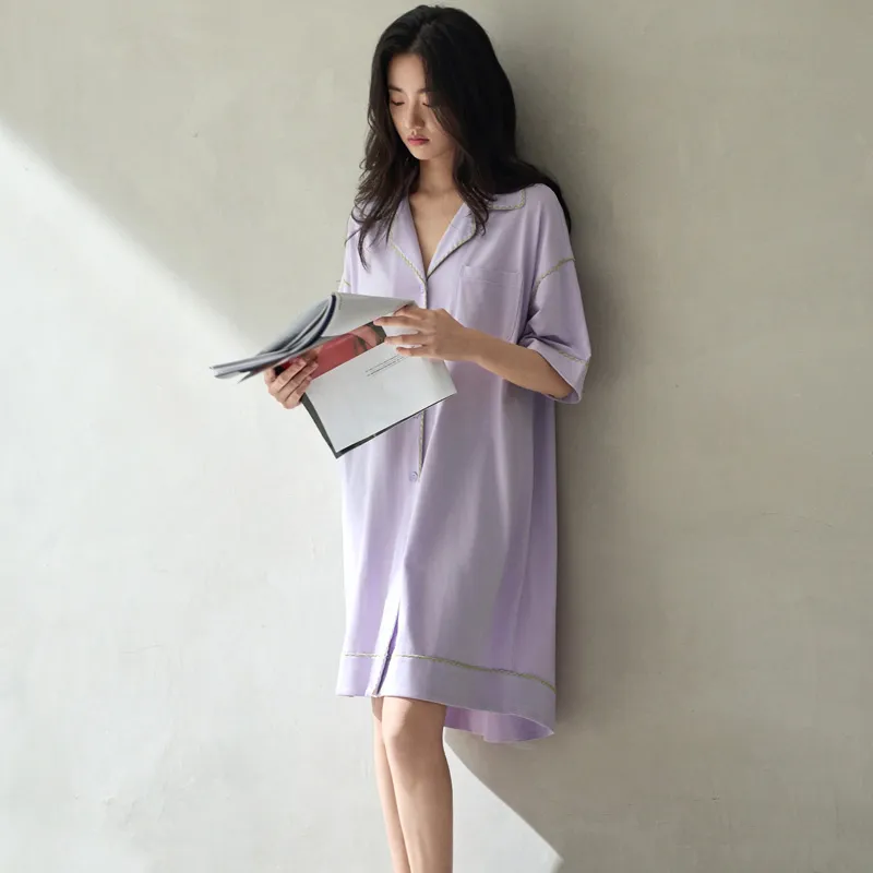 Meonsill Women's Nightgowns-3