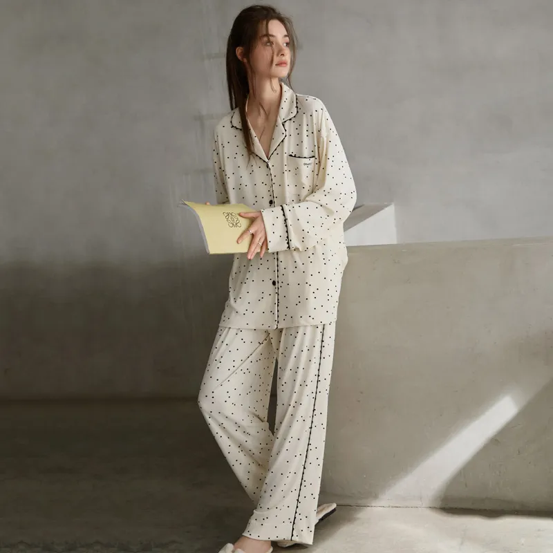 Meonsill Pajama Set Women's Apricot-1