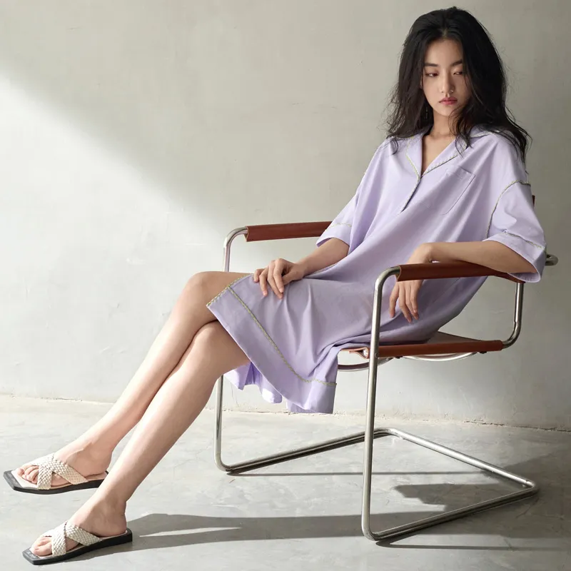 Meonsill Women's Nightgowns-6