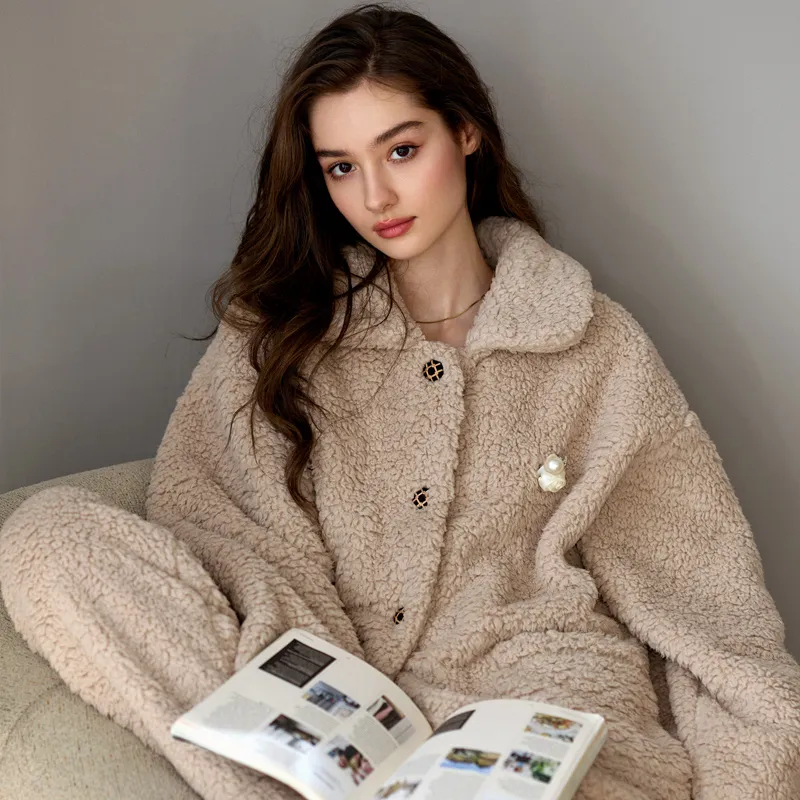 Meonsill Pajama Set Women's Cinnamon-1