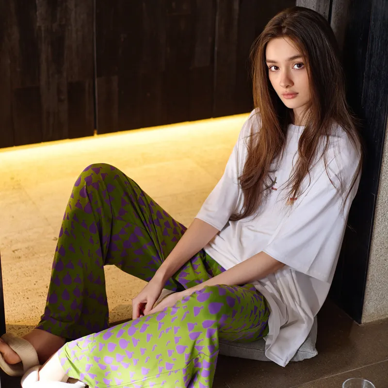 Meonsill Pajama Set Women's Image Color-5