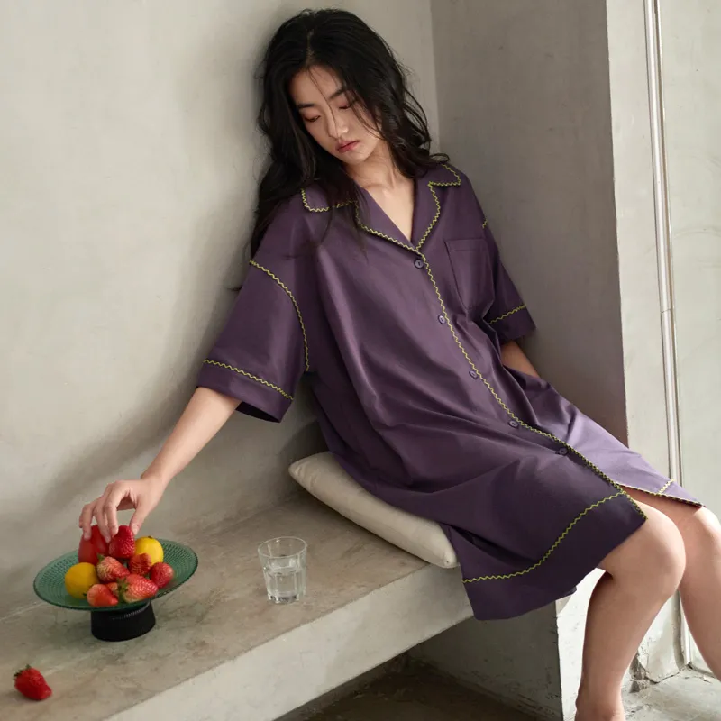 Meonsill Women's Nightgowns-6