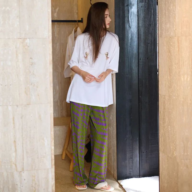 Meonsill Pajama Set Women's Image Color-6