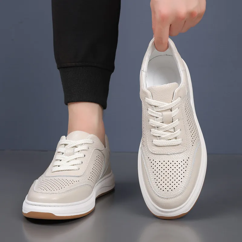 KACHILANG Breathable And Wear resistant Low Top Skateboard Shoes Men's-5