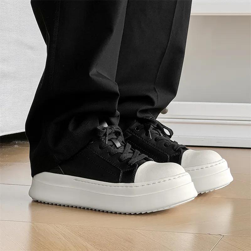 KACHILANG Slip Resistant Low Top Skateboard Shoes Men's-1