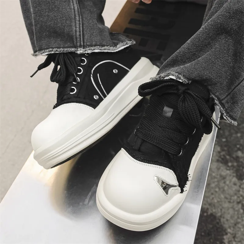 KACHILANG Low Top Skateboard Shoes Men's-10