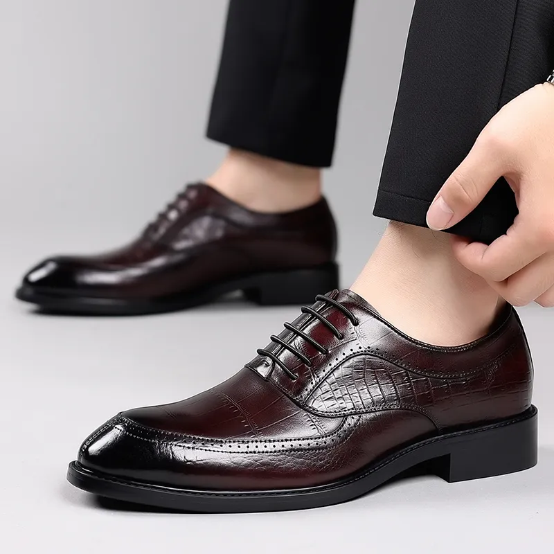 KACHILANG Dress Shoes Men Low Top-10