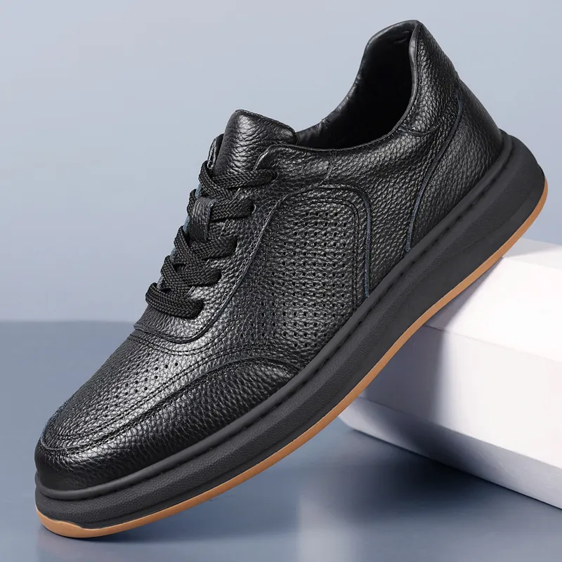 KACHILANG Breathable And Wear resistant Low Top Skateboard Shoes Men's-19